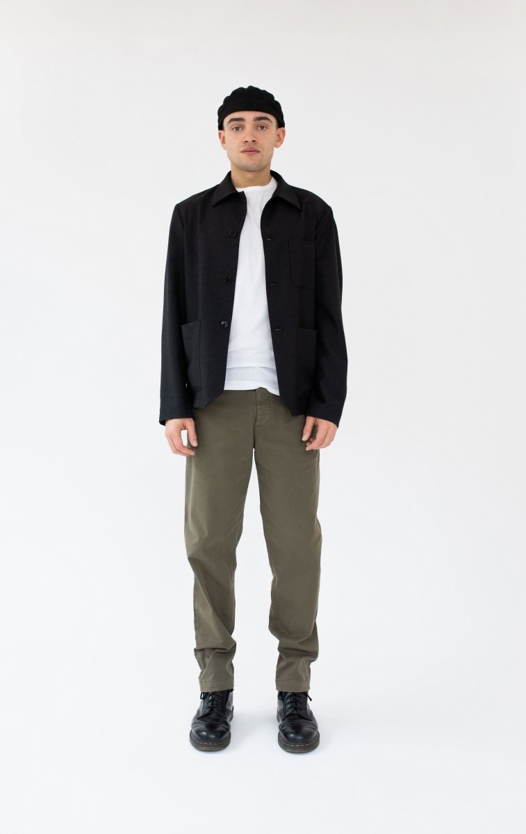 SLOUCHY CHINO / military - Aniven